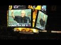 Barry Trotz tribute video inside Bridgestone Arena
