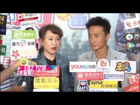 王菀之“复出”宣传新片 方力申否认暗访邓丽欣