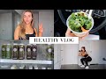 HEALTHY VLOG: GETTING BACK ON TRACK, MEAL PLAN, WORKOUT, REAL TALK + MORE!