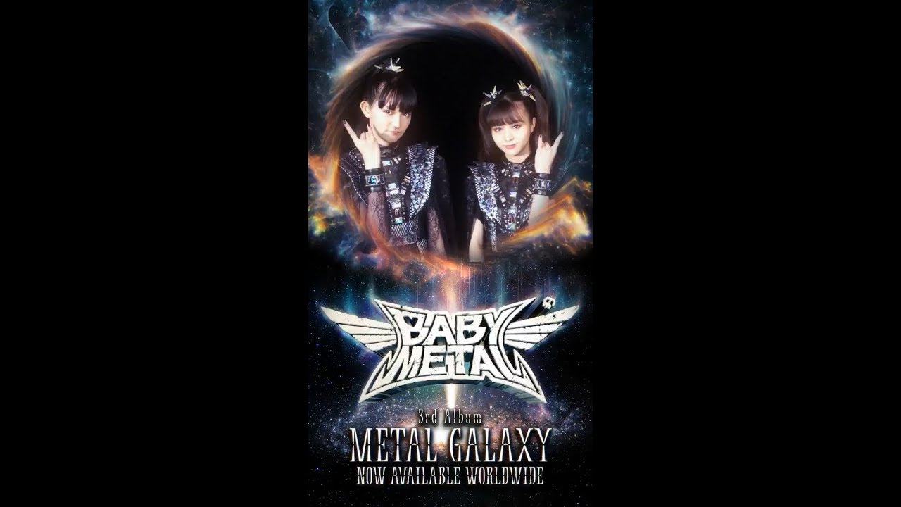 BABYMETAL METAL GALAXY album advert YouTube