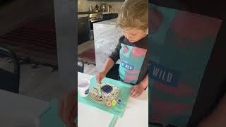 Your little artist needs this mat cleanup momhacks dadlife toddleractivities preschool momtok