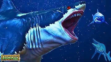 🦈 Megalodon Went Extinct Because of Great White Sharks – Zoonomaly Theme Song