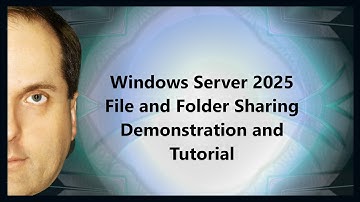 Windows Server 2025 File and Folder Sharing Demonstration and Tutorial