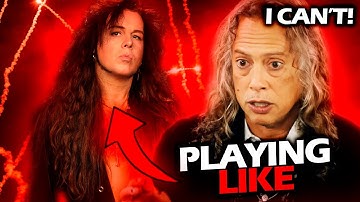 KIRK HAMMETT TRYING TO PLAY LIKE YNGWIE MALMSTEEN #METALLICA