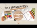 HUGE AliExpress and Amazon Stationery Haul