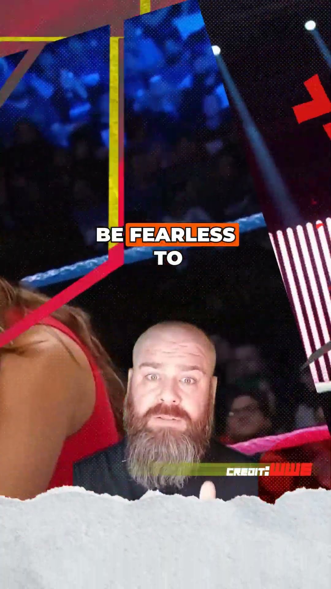 Why Nikki Bella wears a shirt that says fearless! #NikkiBella #merch #WWE #SHORTS  #WWEWomen #Shop