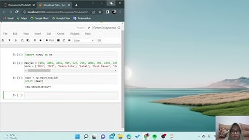 Visualisasi Data menggunakan Jupyter Notebook
