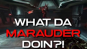 Marauder does funny trick