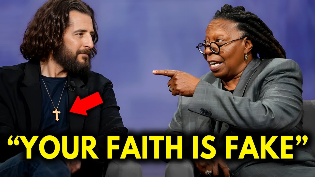 Whoopi Accused Jonathan Roumie of Hating Jesus on Live TV — His Response Left Her Speechless...