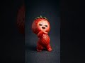 Baby strawberry dancing video 😍🤓 #viral #ai #trending #dancing
