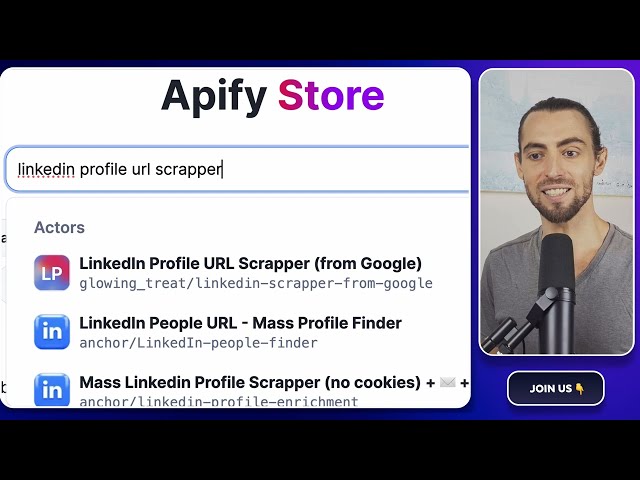Visual walkthrough of Make.com scenario setup linking Appify to Google Sheets for dynamic LinkedIn scraping