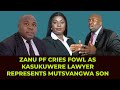 ZANU PF CRIES FOUL AS KASUKUWERE LAWYER REPRESENTS MUTSVANGWA SON