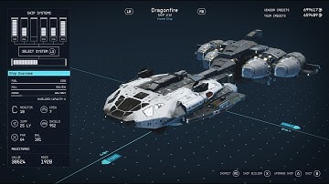 Starfield Dragonfire Class C Ship