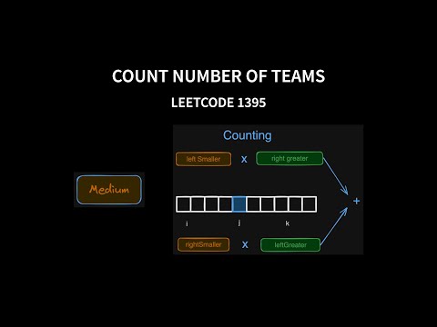 Count Number of Teams - Leetcode 1395 - Java