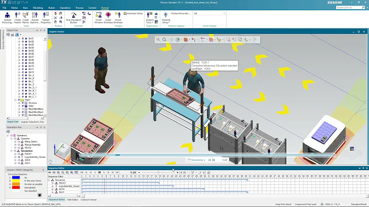 Tecnomatix Process Simulate Human Simulation