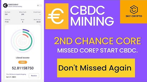 New Big Mining Apps | CBDC Mining| CBDC Mining App 2023 | Same as CORE Mining | এবার আর মিস কইরেন না