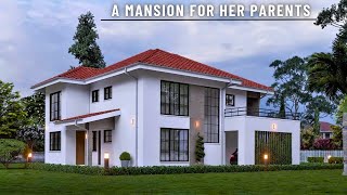 Generous Daughter Secretly Constructs Extravagant Mansion For Her Parents! Kenyan In Diaspora