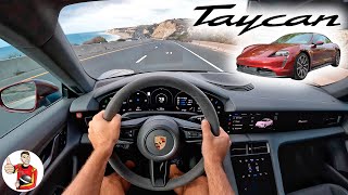 The Porsche Taycan RWD is a Driving Delight Not All Can Afford (POV Drive Review)