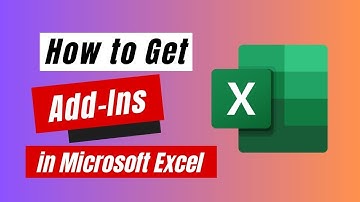 How to Get Add-Ins in Microsoft Excel For Free | Enable Add-Ins - Install Excel Add Ins