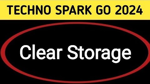 techno Spark go 2024 mein storage kaise Khali Karen, how to clear storage in techno Spark go 2024
