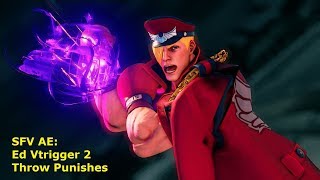 Sfv Ae Ed Vtrigger 2 Throw Punishes