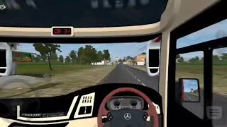 BUSSID- Test Drive Pake SN SATU NUSA BUS TAPSEL PAKE LAGU KARO