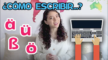 ¿Cómo se escribe ß en un portátil?