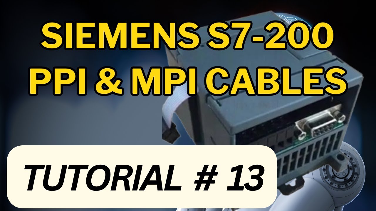 Siemens PLC S7-200 Programming Cables @Tech Reveals - YouTube