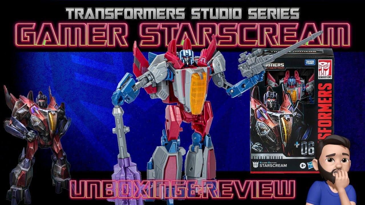 Transformers Studio Series Deluxe Transformers: War for Cybertron 06  Starscream