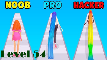 Hair Challenge in Best Result Gameplay iOS, Android Update All Trailers Game Mobile Level 54