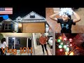 Cuanto pagamos por las luces navideñas de afuera? + Mi sister se ira a New York.  Vlog 1011