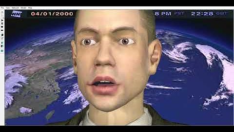 Mpeg-4  Synthetic Video Talking Head, Intel 2001