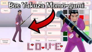 يوجد شخصيه زعيم ياكوزا مومو There's a New Boss Yakuza Momo Gumi Character In Sakura School Simulator