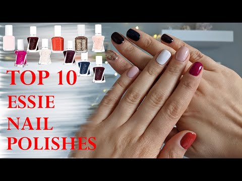 Video: Essie Nail Lacquer - Đỉnh cao, Muchi Muchi, Virgin Snow, Bikini Vì vậy, Teeny Review