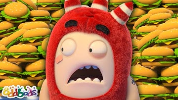 ODDBODS! | 🍔Burger vs Oddbods 🍔 | 3 HOURS! | BEST Oddbods Marathon! | 2023 Funny Cartoons for Kids