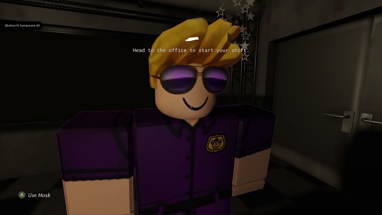 Playing all Fnaf games in Roblox with my besty