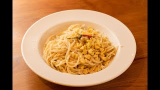 [VR180]トウモロコシのスパゲッティ A.O.P（ イタリア料理 Y / 東京 西小山 ） - “食べたい”を見つけよう eata.jp（イータ）