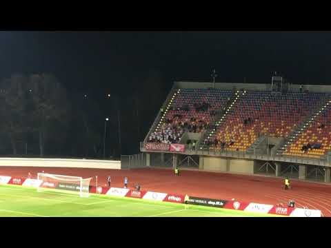 Latvia 0 - 3 Georgia   ქართველმა და ლატვიელმა ქომაგებმა პუტინს აგინეს