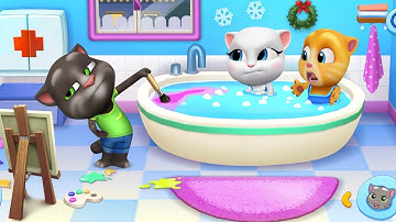 My Talking Tom Friends (iOS, Android) Gameplay Walkthrough (Outfit7) - HD