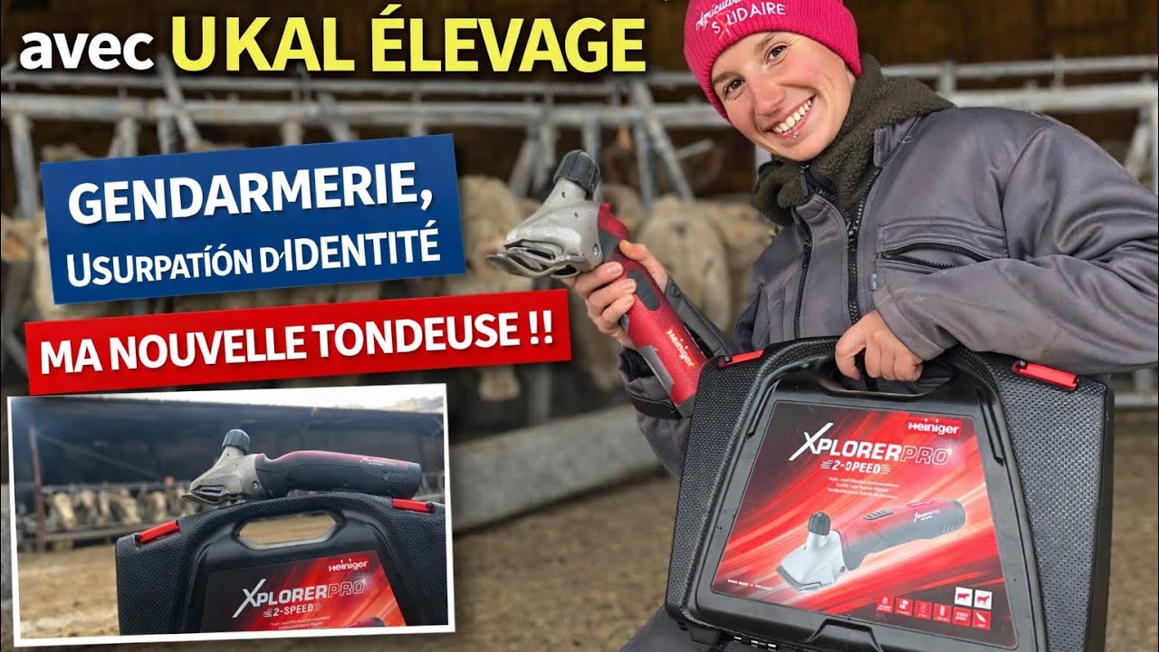Ma nouvelle tondeuse HEINIGER, et escroquerie sur les réseaux ! Océane Agricultrice