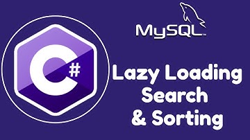 .NET Core Rest API - Pagination, Search & Sorting using MySQL