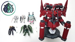 Gundam Assault Kingdom Unicorn Gundam Series Banshee Norn Sinanju Neo Zeong