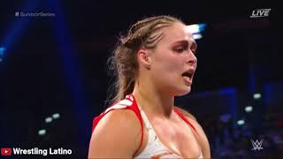 Ronda rousey vs Charlotte flair en español, survivor series 2018💪