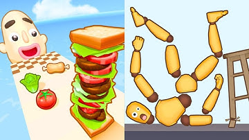Sandwich Runner VS Ragdoll Break || BrainStorm Walkthrough || Max Gameplay || EP117