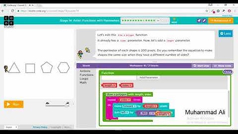 Code.org Course 4, Stage 14, Puzzle 11 17 