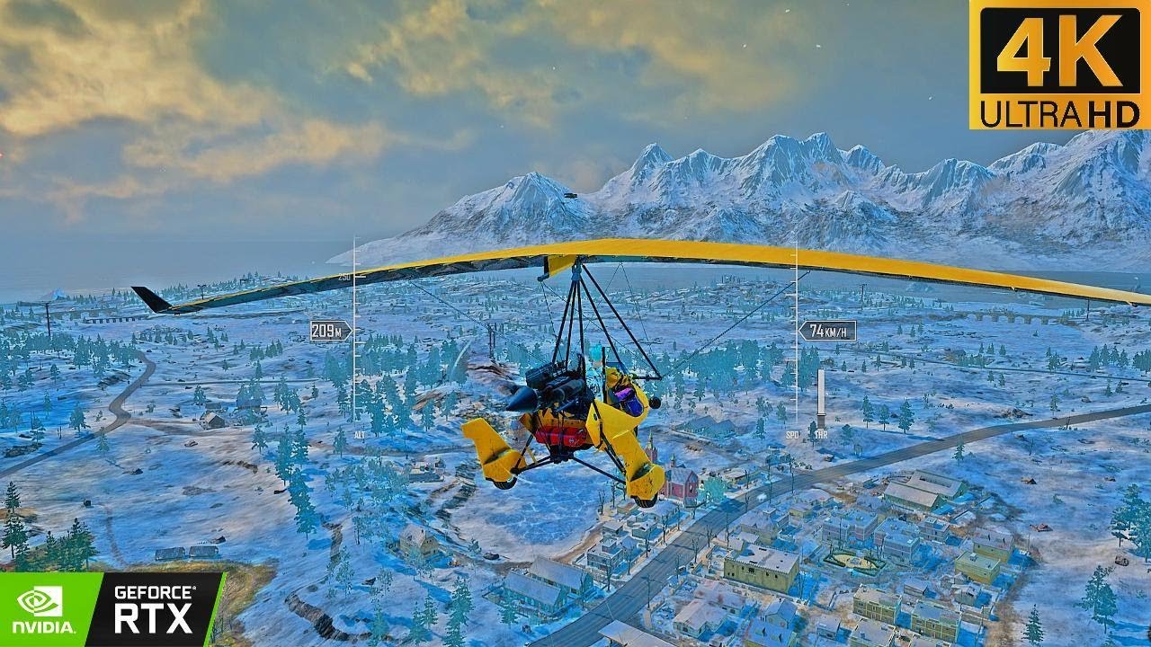 PUBG PC: Vikendi  Aurora | Legendary Weapon Intense Gameplay (4K Ultra Graphics)