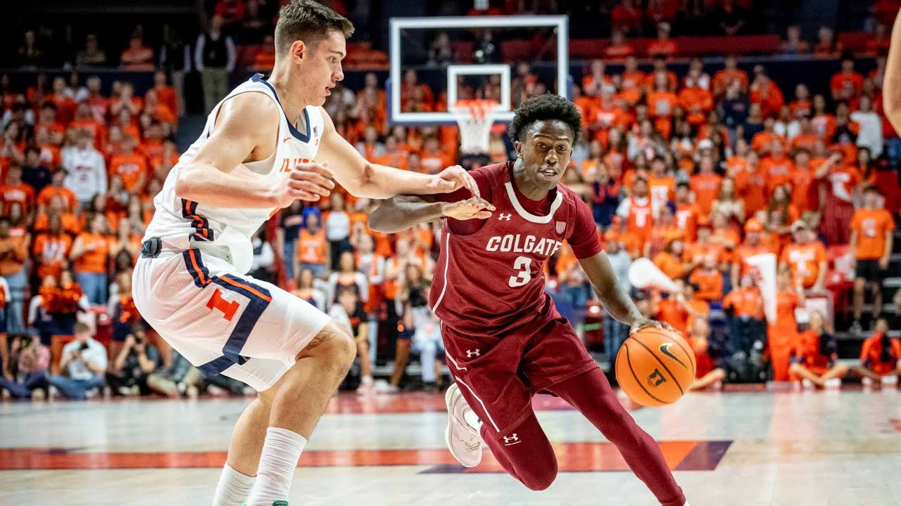 Game Highlights | Colgate Men's Basketball at #14 Illinois | 11.14.25
