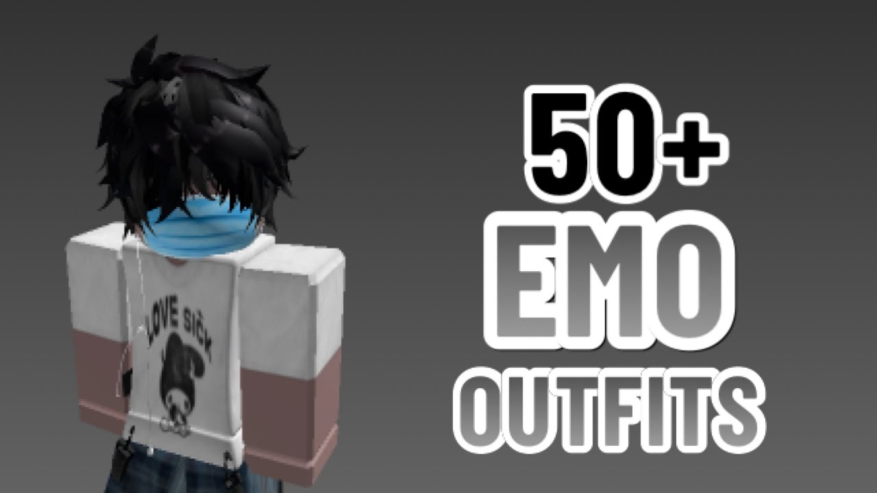 50+ Emo Outfits Roblox, Emo Outfit Ideas, Roblox Emo Outfits
