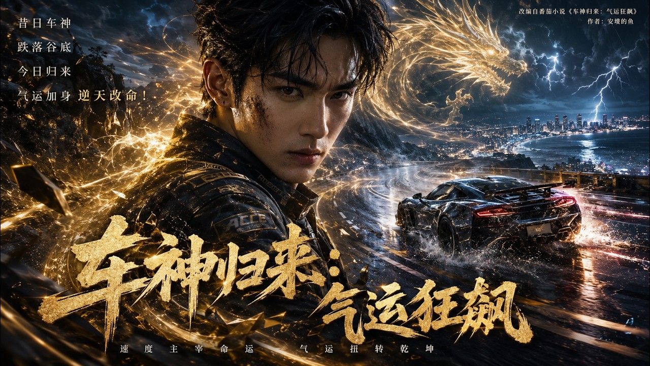 MULTISUB💥新番上線💥《车神归来:气运狂飙》第1~91集丨“车神”林尘夺冠当晚穿越到赛车绑定气运的平行世界,此时龙国赛事九连败,气运衰微。