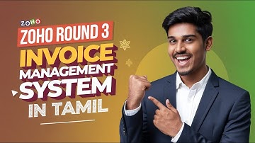 Invoice Management System in Tamil | Zoho Round 3 Questions | #zohointerview #zohorecruitment